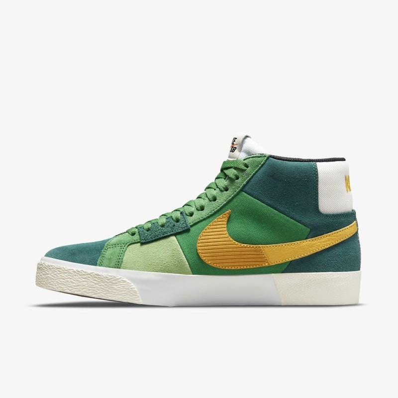 Nike blazer cheap mid verdes